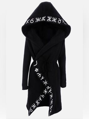 RESTYLE Runes Hoodie, size L (BNWT)
